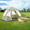 6 Person Camping Tent Setup in 60 Seconds with Rainfly & Windproof Tent with Carry Bag for Family Camping & Hiking