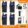 BAOFENG Radio Walkie Talkies K5PLUS Ham Radio Long Range Handheld Rechargeable Two Way Radio 10W(Upgrade of UV-5R) with NOAA, 999 Channels