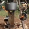 Ultra - Portable Outdoor Stove, 4.53Ã—2.17Ã—7.09 Inches Compact Size, 613g Lightweight for Backpacking